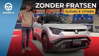 SUZUKI E VITARA 2025 een elektrische SUV zonder fratsen  SNEAK PREVIEW  AutoRAI TV [upl. by Llertal]