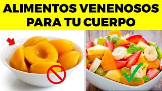 25 Alimentos que NUNCA Deberías Tener En Tu Cocina [upl. by Bithia]