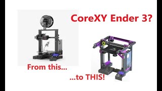 EnderXY conversion part 1  E3Neo build [upl. by Kerianne]