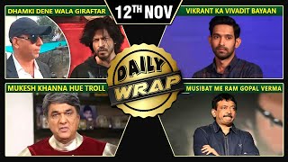 Shah Rukh Death Threat Case Vikrant On Hindus Mukesh Khanna Trolled  Top 10 News [upl. by Naivaf]