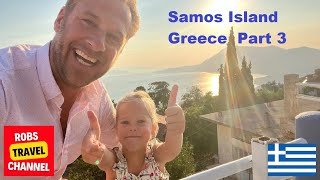 SAMOS Island Greece 🇬🇷 PART 3 villages beaches wine and honey tasting [upl. by Sexton]