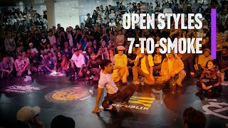 OPEN STYLES 7ToSmoke  stance x RF Jam 2023 [upl. by Onibla]