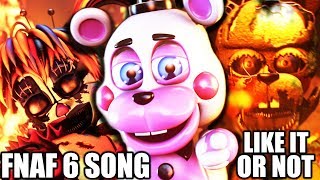 FNAF 6 SONG Like It Or Not LYRIC VIDEO  Dawko amp CG5 [upl. by Honorine]