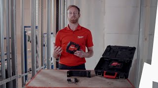 Milwaukee USB Rechargeable Cross Line Laser with Plumb Points – Howto Product Video [upl. by Snowman]