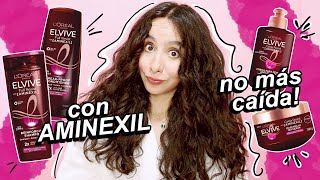 Reseña ELVIVE Caída Resist con AMINEXIL de LOREAL [upl. by Norty]