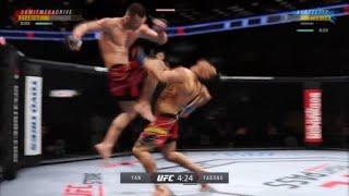 Perfect Flying Knee KO [upl. by Eitra]