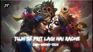 Tujhse prit Lagi Hai Radhe  Bhagman Radhe  Lofi  Slowed amp Reverb  New song  Deehit Tech  DT [upl. by Einaeg]