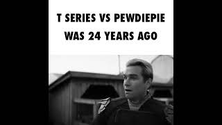 T SERIES VS PEWDIEPIE WAS 24 YEARS AGO [upl. by Scoles]