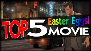 GTA 5 Top 5 Movie Easter Eggs [upl. by Marella779]