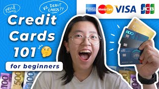 💳 Credit Cards for BEGINNERS  vs Debit Card Pros amp Cons How to Apply  Credit Cards 101 [upl. by Eltsirk505]