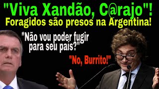 quotEL BURRITOquot BOLSONARO REVELA PATRIOTAS PRESOS NA ARGENTINA 6X1 ESCRAVOCRATAS E VIGARISTAS NA TV [upl. by Amari]