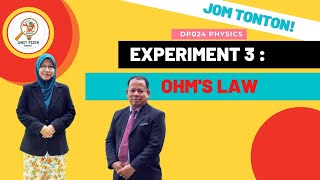 DP024 Experiment 3  Ohms Law [upl. by Yebloc90]