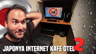 JAPONYADA TEKRAR İNTERNET KAFE OTELDE KALDIM [upl. by Enaid]