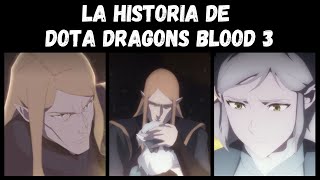 LA HISTORIA DE DOTA DRAGONS BLOOD TEMPORADA 3 Explicación  Resumen Análisis  Lore de Dota 2 [upl. by Elrem513]