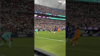 Our opening goal vs Chelsea 💪⚽️ realmadridontour [upl. by Negem]