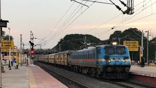 Bilaspur Express Announcement at Tenali Railway Station  India Railways [upl. by Lytsirhc]