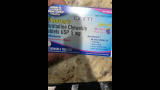 👧Toddler kids Allergy Medicine Children’s Seasonal Allergy Chewable Medication For kids Allergies [upl. by Vincenta268]