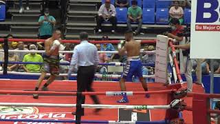 Francisco Fonseca vs Franco Gutierrez  Bufalo Boxing Promotions  Probellum [upl. by Ahseret]