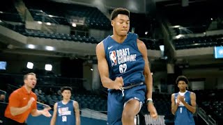 Ulrich Chomche NBA Draft Combine Scrimmage Highlights [upl. by Alasteir]