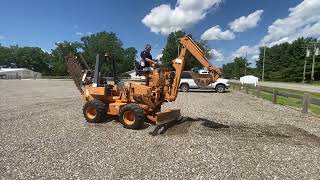 1840  Case 560 Bucket Wheel Trencher for sale [upl. by Releehw]