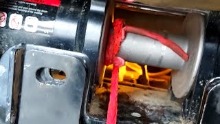 Installing a Synthetic Winch Rope on a Cable Winch [upl. by Eilerua]