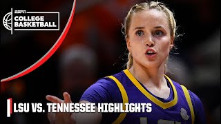 LSU vs Tennessee  Full Game Highlights  ESPN College Basketball [upl. by Marie-Ann]