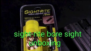 SIGHTRITE Laser bore sight unboxing [upl. by Oinegue306]