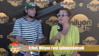 Ezhel  Özel Röportaj  Milyonfest MersinErdemli [upl. by Bass277]