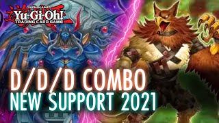 DDD 1 CARD COMBO New DDD Support Battle Of Chaos YuGiOh Deck [upl. by Guria]