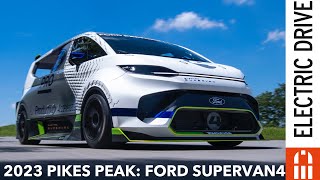 2023 Pikes Peak Internation Hill Climb Ford Supervan 4  Tesla Model S Plaid  Electric Drive [upl. by Ubana916]