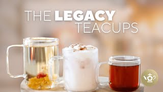 Legacy Glass Teacups Elevate Your Everyday Sips [upl. by Yllatan223]