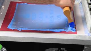 How To Screen Print Light Inks onto Dark Shirts Like A Pro [upl. by Enyrehtak409]