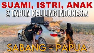 MOBIL SEDAN DIBUAT MENJADI RUMAH DAN DIPAKAI KELILING INDONESIA KELUARGA NEKAD  Campervan [upl. by Zannini301]