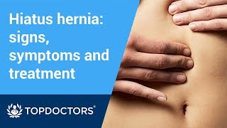 Hiatus hernia signs symptoms and treatment [upl. by Aryamoy]