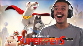 FIRST TIME WATCHING DC League of SuperPets [upl. by Githens]