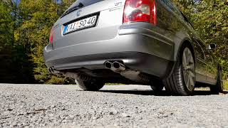 VW PASSAT W8  Best 8Cylinder Sound ever modified [upl. by Moran]