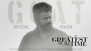 GOAT  Official Teaser  Thalapathy Vijay  STR  Thala Ajith  U1  Venkat Prabhu  Universe Teaser [upl. by Loggins]