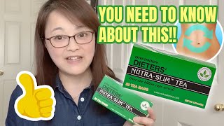 Nutra Slim Tea Nature Slim Tea Triple Leaves Brand [upl. by Mushro]