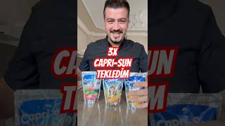 3x Juice Challenge Caprisun challenge shorts tiktok [upl. by Bernard]