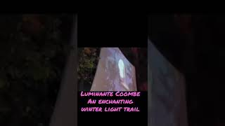 Enchanting Winter Light Trail this Christmas at Luminate Coombe Coombe Abbey Coventry England [upl. by Wylie771]