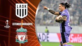 LASK vs Liverpool Extended Highlights  UEL Group Stage MD 1  CBS Sports Golazo  Europe [upl. by Tierell]