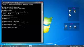 How to make a Bootable USB flash drive using Command Prompt [upl. by Ehcor440]