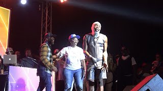 Shatta Wale Apologize to Andy Dosty on Stage amp Beg Him to Be His Personal DJ at Ursula 60th Birthday [upl. by Ruffina]