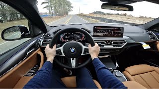 2023 BMW X3 sDrive30i POV Drive Impressions and ASMR [upl. by Curson]