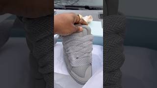 Unboxing 1000 Lanvin Curb sneakers unboxing lavin luxuryshoes [upl. by Thedrick]