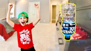 Father VS Son GAME OF BOTTLE FLIP 11 [upl. by Akemal]