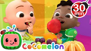 Rainbow Color Yes Yes Fruits Song  CoComelon Nursery Rhymes amp Kids Songs [upl. by Brighton453]