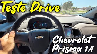 Teste Drive com o Chevrolet Prisma 14 LTZ 2015 É uma BOA OPÇÃO de COMPRA para o diaadia [upl. by Yenwat]