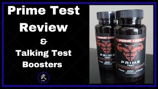 Talking Testosterone Test Boosters and a Review of Prime Labs Prime Test [upl. by Ynnos]