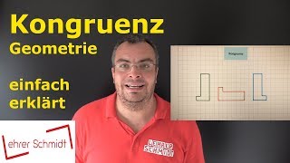 Kongruenz Ähnlichkeit  einfach erklärt  Geometrie  Mathematik  Lehrerschmidt [upl. by Corson]